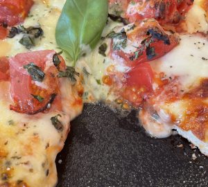 ピザの断面／pizza