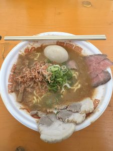 大つけ麺博2023 鬼そば藤谷（東京）松阪牛と極上チャーシューのNYロブスター味噌ラーメン〜冬の三冠王〜