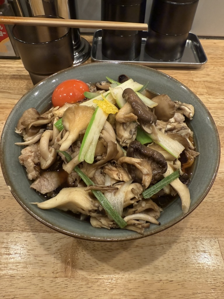 だしと麺 遊泳 肉茸南蛮