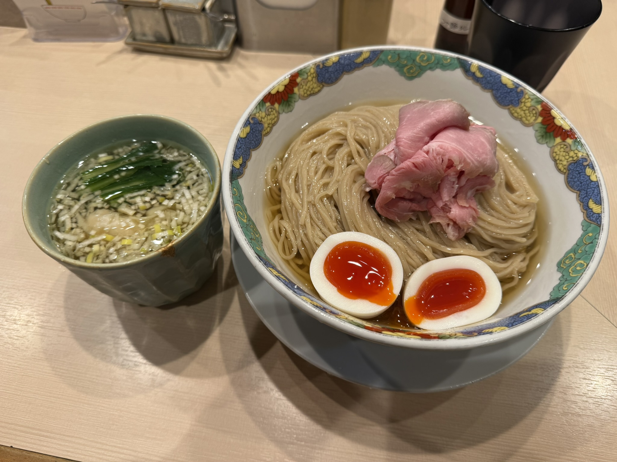 つけめん 金龍 特製 鰹昆布水つけめん