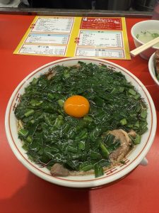 レバニラ中華 満腹 ニラ中華そば