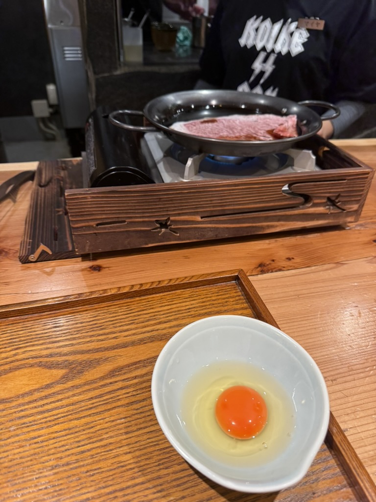 黒毛和牛サーロインご飯（作成風景）