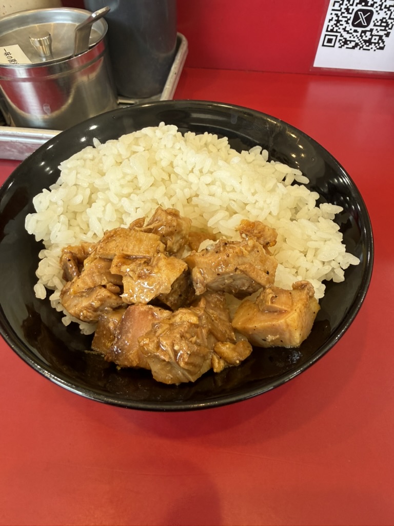 立ち食いらぁめん たいせい（四谷） ライス＆ご飯のお供